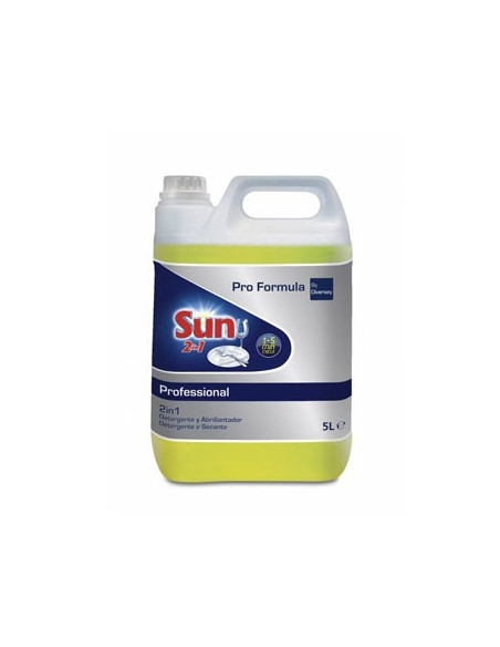 Detergente + Secante Liquido Sun PF 2in1  5 Litros
