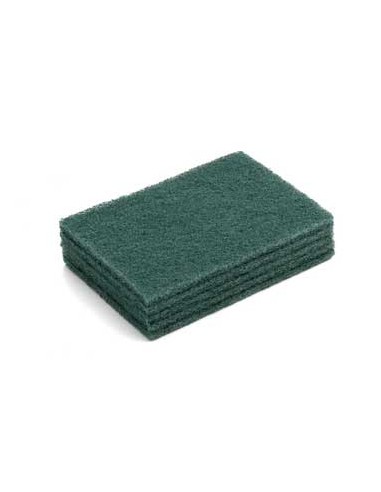 Esfregao Fibra Verde p/Loica  15x10cm - Pack 5un