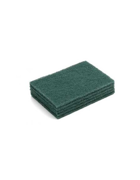 Esfregao Fibra Verde p/Loica  15x10cm - Pack 5un