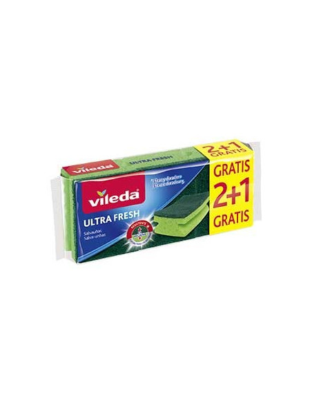 Esponja Salva Unhas Ultra Fresh 2+1Grátis