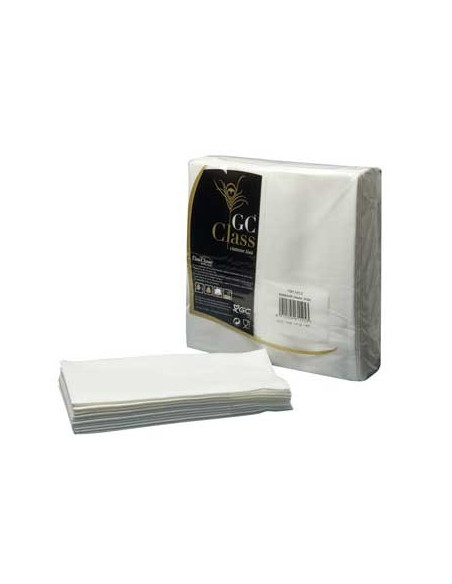 Guardanapos 33x40 Mini-Kangur Airlaid Branco 50un