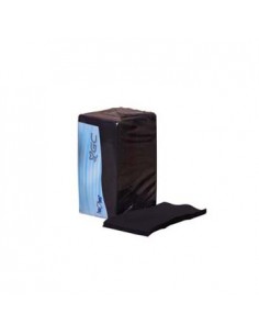 Guardanapos 30x40 1/6 P&P Preto 150un
