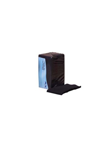 Guardanapos 30x40 1/6 P&P Preto 150un