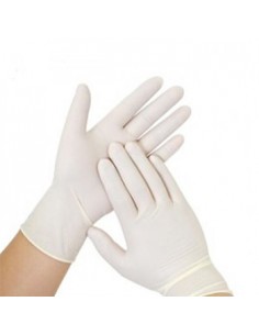 Luvas Látex c/Pó Super Finas Tamanho (S) 100un