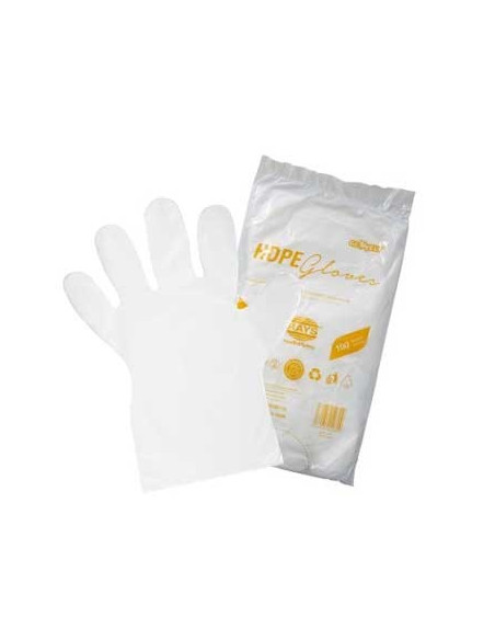 Luvas Polietileno (Palhaço) Caixa 100 un (S/microperfuração)