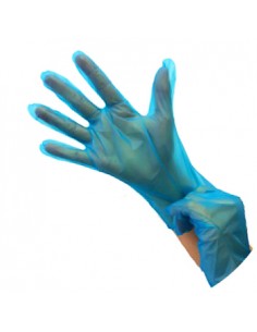 Luvas Polymer s/ Pó Azul Tamanho M Pack 200un
