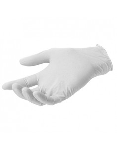 Luvas Vinil s/ Pó Tamanho L 100un