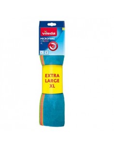 Panos Microfibras 36x38cm XL Colors Vileda - 4un