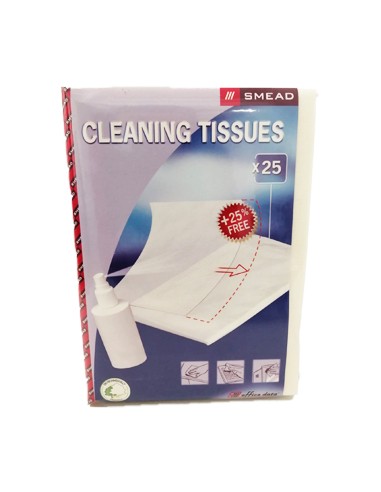 Panos Limpeza Equip (Smead Cleaning Tissues) 25x14cm-25un