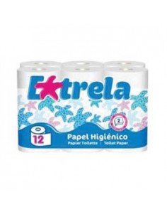 Papel Higienico Domestico 11,77mts 2Fls 12 Rolos
