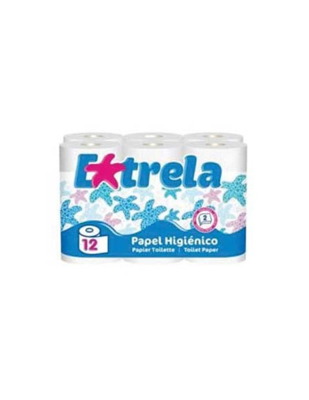 Papel Higienico Domestico 11,77mts 2Fls 12 Rolos
