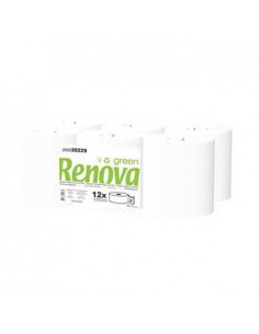 Papel Higienico (Jumbo) 120mts 2Fls RenovaGreen-12un