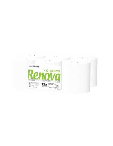 Papel Higienico (Jumbo) 120mts 2Fls RenovaGreen-12un