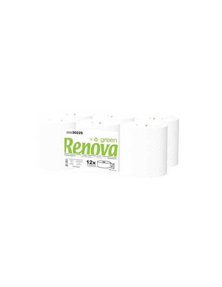 Papel Higienico (Jumbo) 120mts 2Fls RenovaGreen-12un
