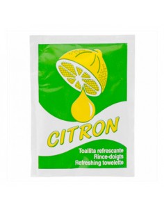 Toalhitas Refrescantes Limao 6x8cm Cx 500un