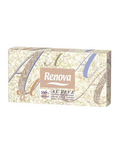 Lencos Papel Facial Renova Active Mini 46un