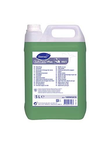 Sabonete Soft Care Plus H41 C/Agentes Antimicrobianos 5L