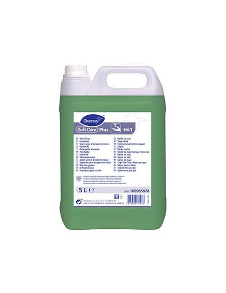 Sabonete Soft Care Plus H41 C/Agentes Antimicrobianos 5L