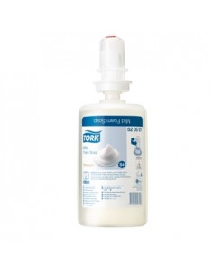 Sabonete Espuma Suave TORK S4 1Litro 2500 Servicos Pack 6un