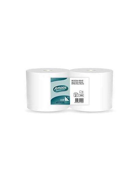 Rolo Pano Limpeza TNT/AirLaid 130mtsx23,5cm 1Fl Pack 2 Rls