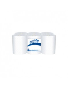 Rolo Toalhas Mão 175mtsx20cm 2Fls Amoos 6 Rolos