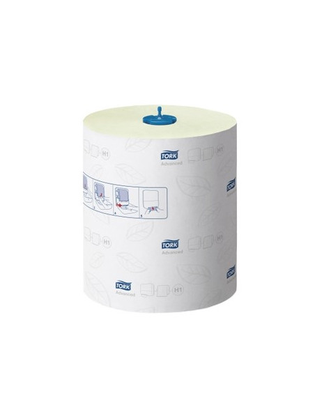 Rolo Toalhas Mão 150mtsx21cm 2Fls TORK H1 Matic Verde6 Rolos
