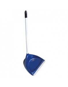 Pá Lixo Cabo Plástico Cinza 1un