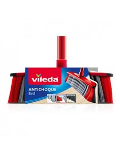 Vassoura Antichoque Vileda 3 EM 1  - 1un