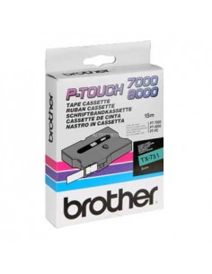 Fita Laminada 12mmx15mts Verde/Preto