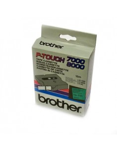 Fita Laminada 24mmx15mts Verde/Preto