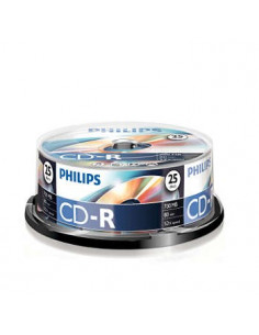 CD-R Philips 700Mb 52x 80min Spindle Pack 25