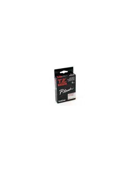 Fita Laminada 9mmx8mts Branco/Preto
