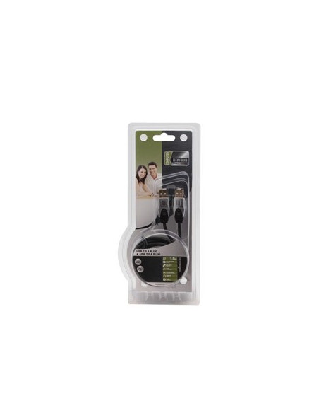 Cabo Profissional USB Macho / Macho - 1,8mts