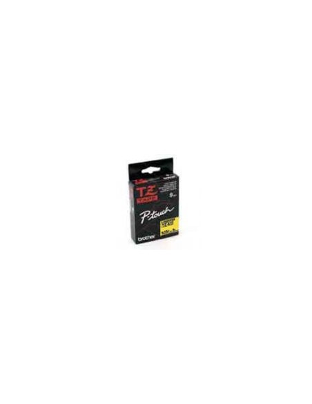 Fita Laminada 9mmx8mts Amarelo/Preto
