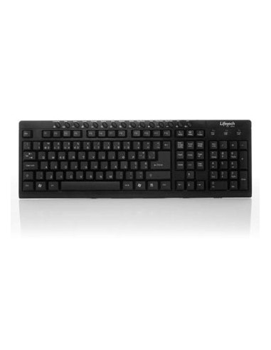 Teclado Multimedia Basic Preto USB