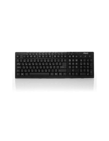 Teclado Multimedia Basic Preto USB