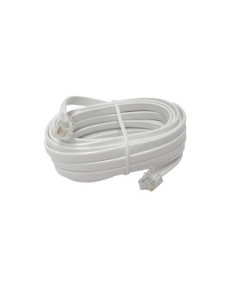 Cabo Extensao 6P6C Macho/Macho 4mt