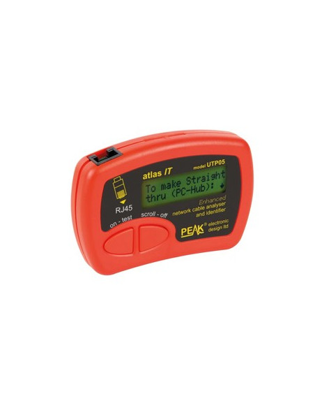 Testador Identificador Profissional de redes CAT5, CAT5E,6
