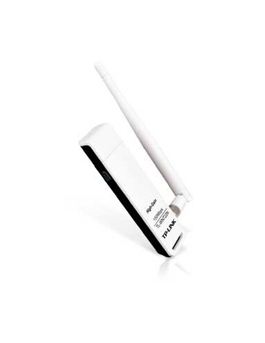 Adaptador TP-Link TL-WN722N N150 Wireless Powerful USB 150Mb