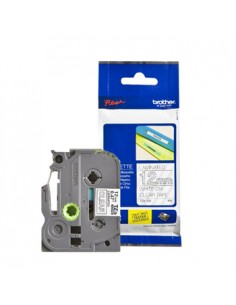 Fita Laminada 12mmx8mts Transparente/Branco