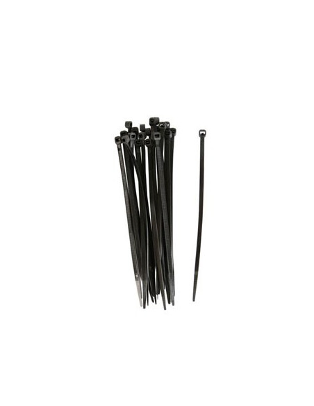 Abracadeira plastica (A x B) 120mmx4.6 preto - 100uni