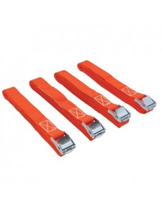 Correias de estivação 25mm x 3,6m - 200Kg - 4un