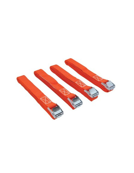 Correias de estivação 25mm x 3,6m - 200Kg - 4un
