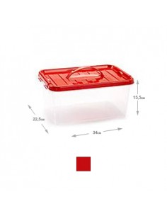 Caixa Plástico 34x22,5x15,5cm 8L