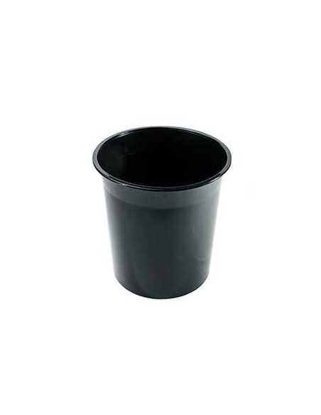 Cesto Papeis Plastico 13 Litros Preto