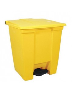 Contentor c/Pedal 30 Litros Amarelo