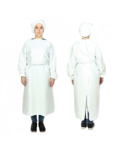 Bata Descartável Cirúrgica Impermeável EN13795-1:2019 1un