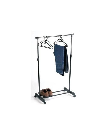 Expositor de cabides com rodas 80x42x160cm