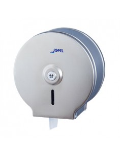 Dispensador de Papel Higienico Jumbo Aço e Inox Santinado