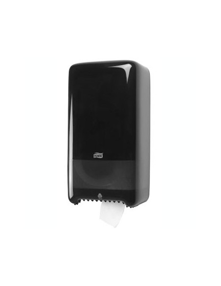 Dispensador Duplo Papel Higienico TORK T6  Cor Preto